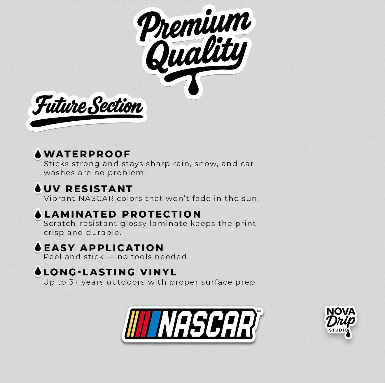 NASCAR Sticker